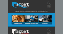 Desktop Screenshot of lambert.lu
