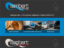 Tablet Screenshot of lambert.lu